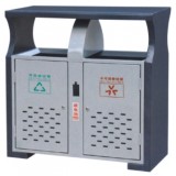座地沖孔環(huán)保鋼制垃圾桶