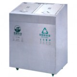 商用室內環保分類不銹鋼垃圾箱