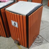 室內(nèi)腳踏式鋼木垃圾桶生產(chǎn)案例