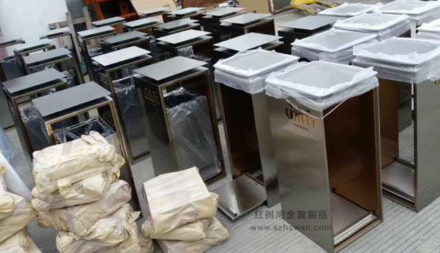 高檔不銹鋼垃圾桶凈化佛山中海環(huán)宇城