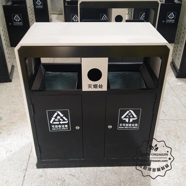 市政不銹鋼垃圾桶圖片010