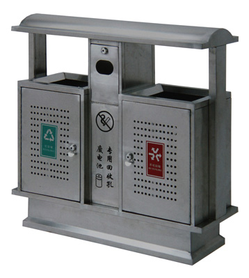 戶外環(huán)保沖孔不銹鋼分類(lèi)環(huán)衛(wèi)垃圾桶
