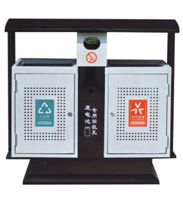 電池回收環(huán)保鋼制垃圾桶